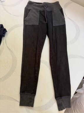 wild fable Dark Charcoal Two-Tone Drawstring Joggers